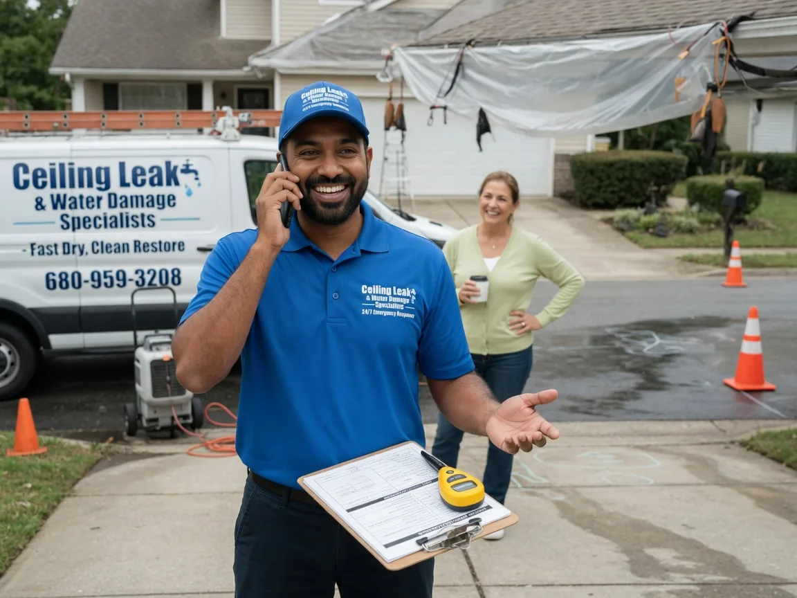Ceiling Leak Cleanup Devine, TX FAQs